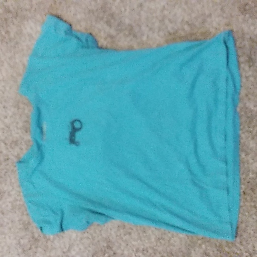 Teap shirt with graphics on both sides, made by farm girl